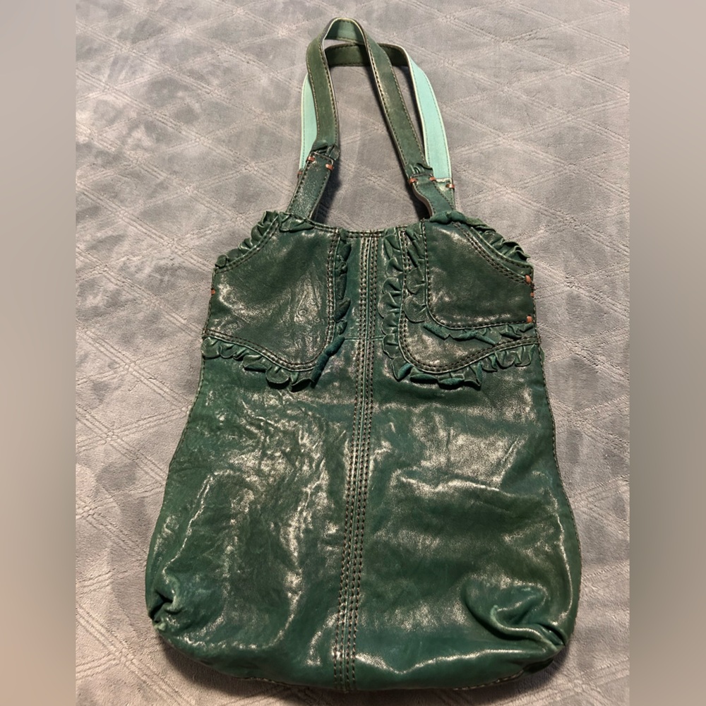 Lucky Brand Italian Leather Bohemian Bag